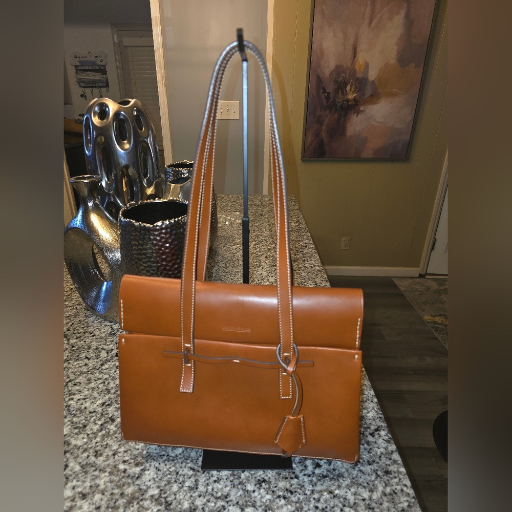 Brown Leather Handbag